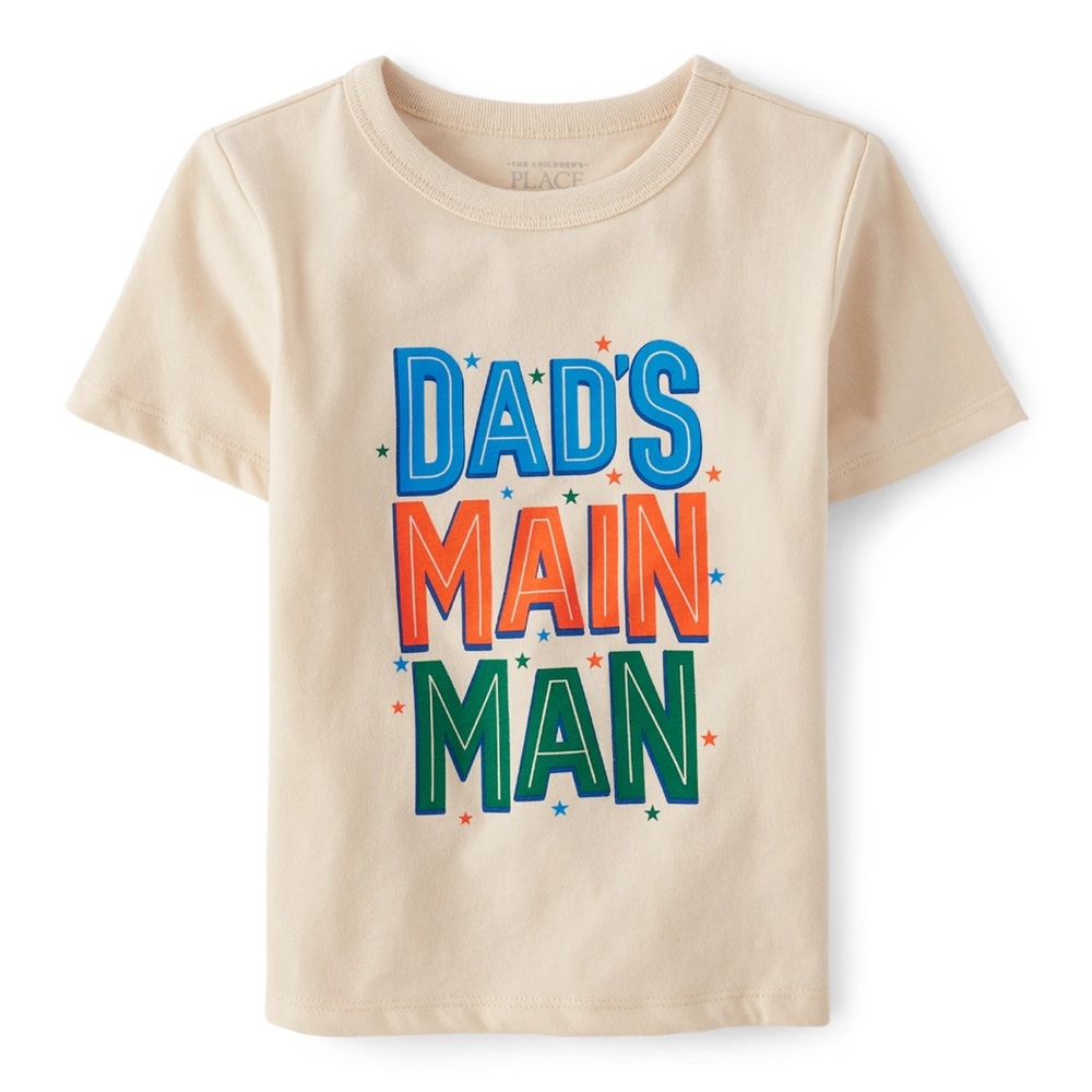 Toddler Dad’s Main Man Graphic Tee
